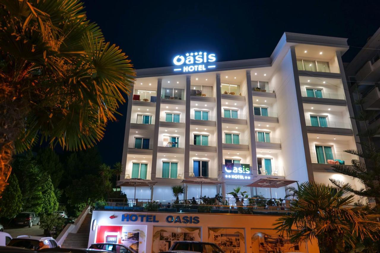 Hotel Oasis Sarandë Exterior foto